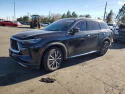 Infiniti qx60 Senso salvage cars for sale: 2023 Infiniti QX60 Sensory