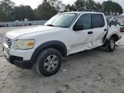 Ford Explorer salvage cars for sale: 2007 Ford Explorer Sport Trac XLT