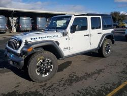 Vehiculos salvage en venta de Copart Hayward, CA: 2024 Jeep Wrangler Rubicon 4XE