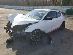 Salvage cars for sale from Copart Glassboro, NJ: 2021 Hyundai Veloster N