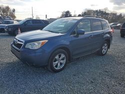 Salvage cars for sale from Copart Mebane, NC: 2014 Subaru Forester 2.5I Limited