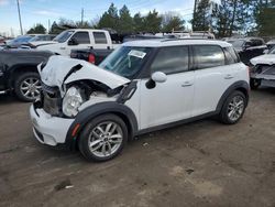 Mini Vehiculos salvage en venta: 2012 Mini Cooper S Countryman