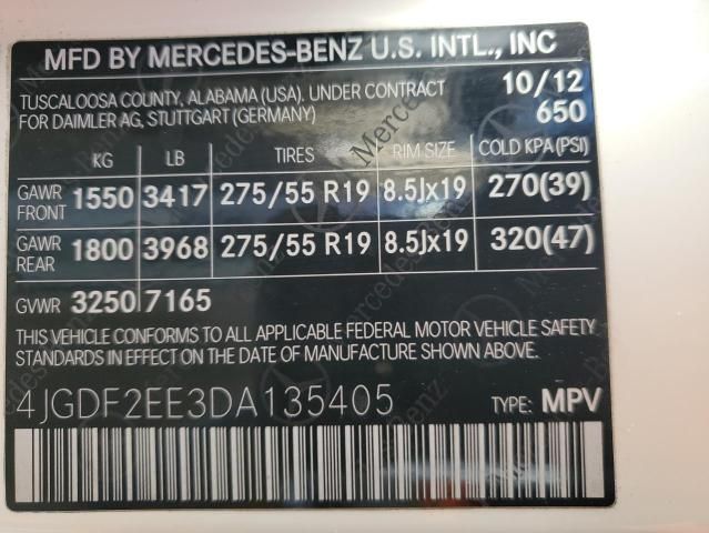 2013 Mercedes-Benz GL 350 Bluetec