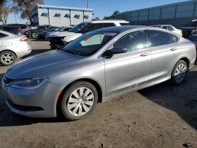 2016 Chrysler 200 LX