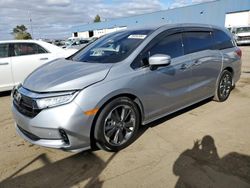 Honda Odyssey salvage cars for sale: 2024 Honda Odyssey Elite