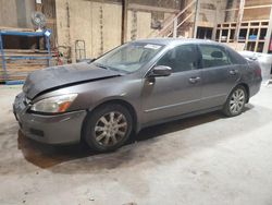 Honda salvage cars for sale: 2007 Honda Accord LX