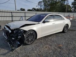 Salvage cars for sale from Copart Gastonia, NC: 2022 Mercedes-Benz S 580 4matic