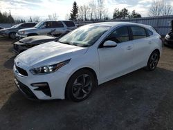 KIA Forte salvage cars for sale: 2021 KIA Forte EX