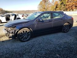 Salvage cars for sale from Copart Concord, NC: 2017 Acura TLX Tech