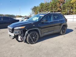 Jeep Grand Cherokee salvage cars for sale: 2017 Jeep Cherokee Latitude