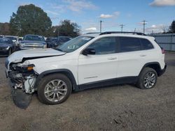 Salvage cars for sale from Copart Mocksville, NC: 2022 Jeep Cherokee Latitude LUX