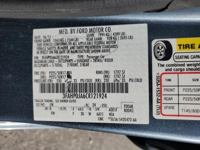 2012 Ford Fusion SEL