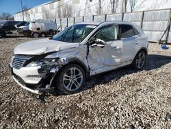 Lincoln mkz salvage cars for sale: 2015 Lincoln MKC