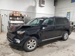 Toyota Highlander salvage cars for sale: 2013 Toyota Highlander Base