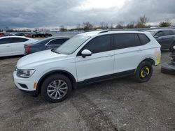 Volkswagen salvage cars for sale: 2019 Volkswagen Tiguan S