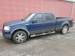 Ford salvage cars for sale: 2007 Ford F150 Supercrew