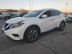 Nissan Murano salvage cars for sale: 2018 Nissan Murano S