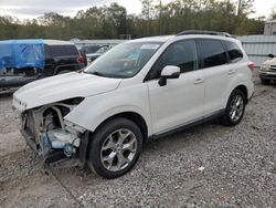 Subaru salvage cars for sale: 2017 Subaru Forester 2.5I Touring