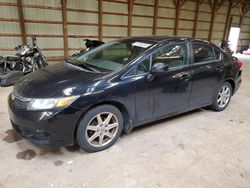 Salvage cars for sale from Copart London, ON: 2012 Honda Civic LX