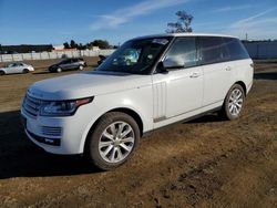 Land Rover Vehiculos salvage en venta: 2015 Land Rover Range Rover HSE