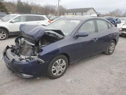 Hyundai salvage cars for sale: 2010 Hyundai Elantra Blue