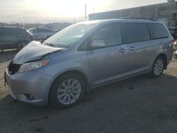 Toyota Sienna xle salvage cars for sale: 2013 Toyota Sienna XLE