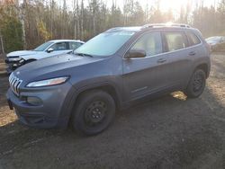 Jeep salvage cars for sale: 2016 Jeep Cherokee Latitude