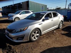 Vehiculos salvage en venta de Copart Colorado Springs, CO: 2015 KIA Optima LX