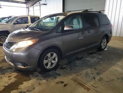 Toyota Sienna le salvage cars for sale: 2013 Toyota Sienna LE