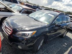 Subaru Vehiculos salvage en venta: 2017 Subaru Outback 2.5I Premium