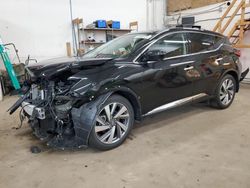 Nissan Murano salvage cars for sale: 2021 Nissan Murano SL