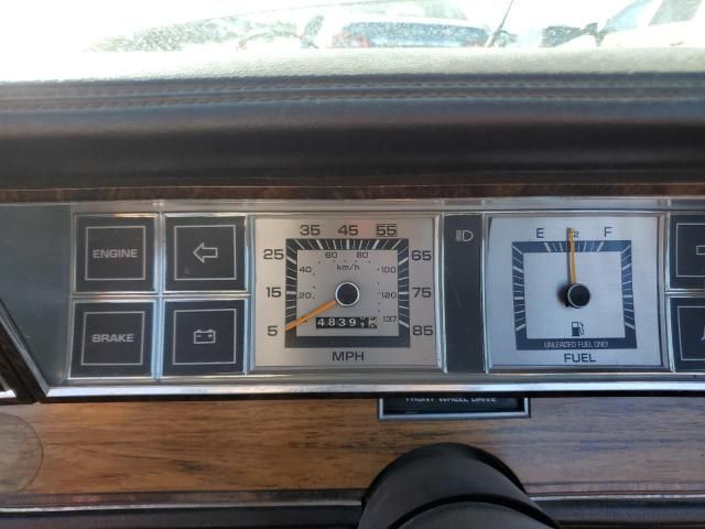 1982 Chrysler Lebaron Medallion