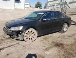 Volkswagen Passat salvage cars for sale: 2013 Volkswagen Passat SE