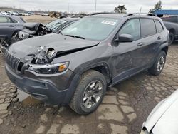 Jeep Cherokee salvage cars for sale: 2019 Jeep Cherokee Trailhawk