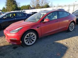 Tesla salvage cars for sale: 2022 Tesla Model 3