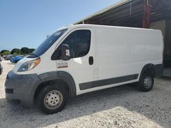 Salvage cars for sale from Copart Homestead, FL: 2017 Dodge RAM Promaster 1500 1500 Standard