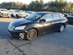 2015 Nissan Sentra S en venta en Exeter, RI