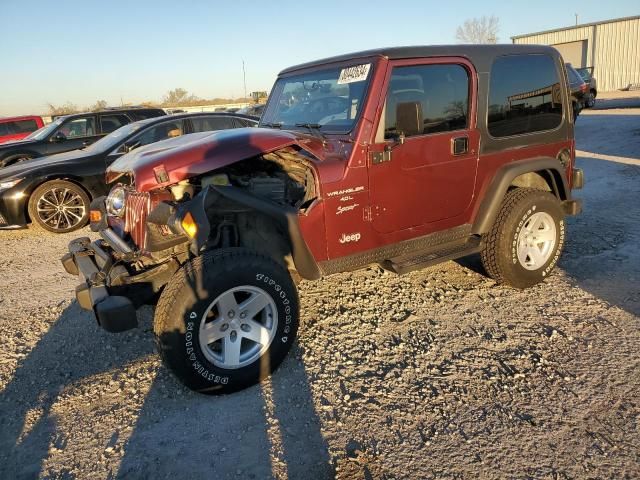 2001 Jeep Wrangler / TJ Sport