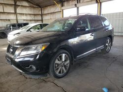 Nissan salvage cars for sale: 2014 Nissan Pathfinder S