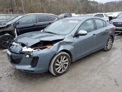 Mazda salvage cars for sale: 2012 Mazda 3 I