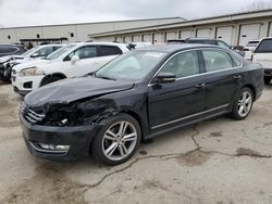 Volkswagen Passat salvage cars for sale: 2013 Volkswagen Passat SEL