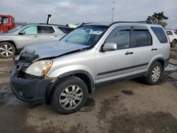 Honda crv salvage cars for sale: 2006 Honda CR-V EX