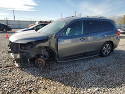 Nissan Pathfinder salvage cars for sale: 2017 Nissan Pathfinder S