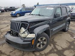 Jeep Liberty salvage cars for sale: 2008 Jeep Liberty Sport