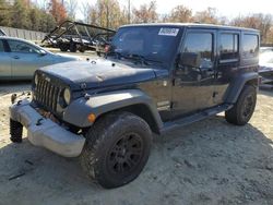 Jeep Wrangler salvage cars for sale: 2014 Jeep Wrangler Unlimited Sport