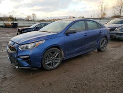 KIA Forte salvage cars for sale: 2021 KIA Forte GT Line