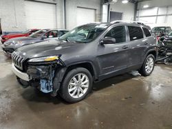 Jeep salvage cars for sale: 2017 Jeep Cherokee Limited