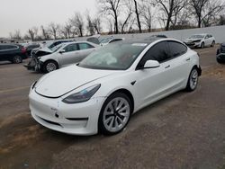 Tesla salvage cars for sale: 2021 Tesla Model 3