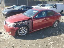 Vehiculos salvage en venta de Copart Waldorf, MD: 2012 Lexus IS 250