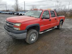 Chevrolet salvage cars for sale: 2005 Chevrolet Silverado K2500 Heavy Duty